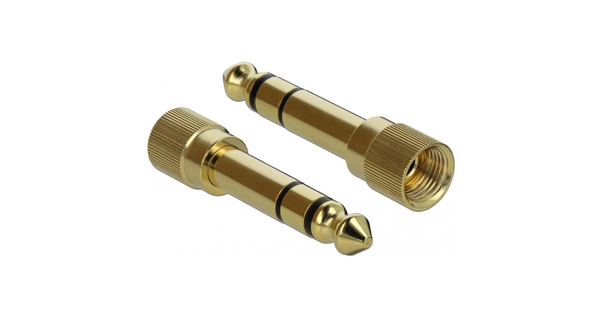 DeLOCKStereokabel 3,5 mm 3 Pin-stekker > 3,5 mm 3 Pin-stekker  (Zwart, 5 meter)