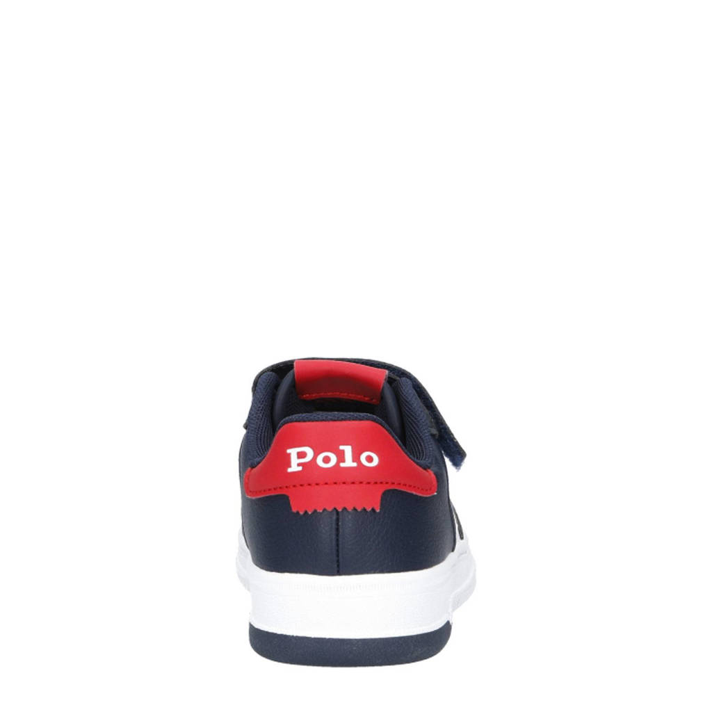 Ralph Lauren Masters Court Bear PS Schoolkind sneakers blauw/wit