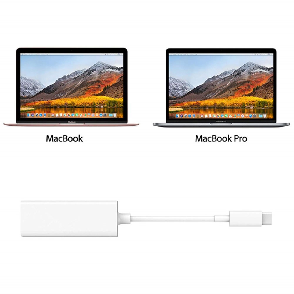 MagSafe 1 / Magsafe 2 45W / 60W USB C Adapter Konverter Kabel für 45W / 60W / 87W Netzteil MacBook Pro / MacBook Air - Weiss