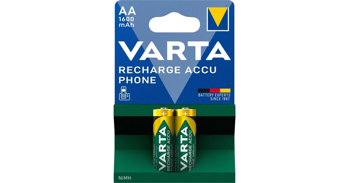 VARTA58399 (Phone)  oplaadbare batterij  (2 stuks AA)