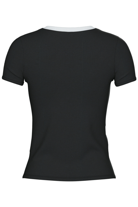 Pieces zwarte dames t-shirt