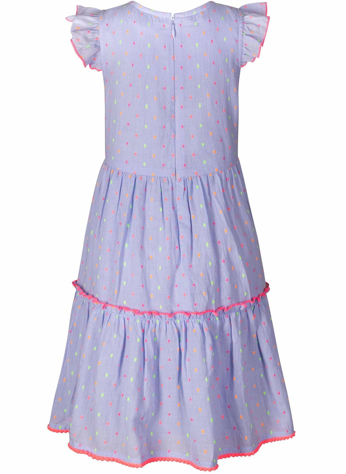 Kleid SOMMER mit Flügelärmel in arctic blue
