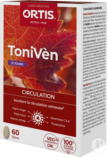 Ortis Toniven 60 Comprimés