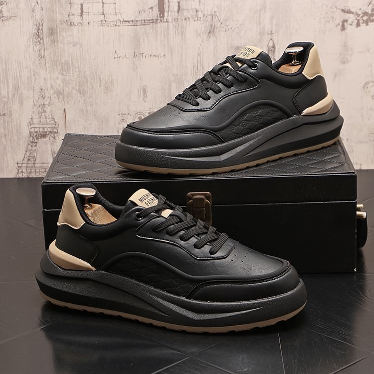 Mr Ozera - Platform Paneel Sneakers