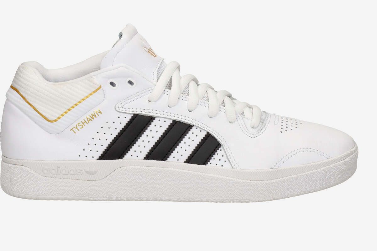 adidas Skateboarding Tyshawn Schuh (white core black gold melange)