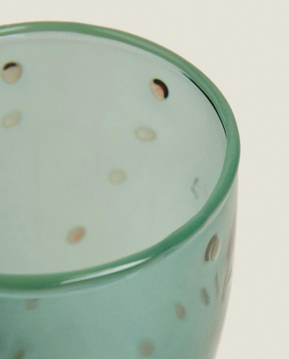 VIDRO BOROSILICATO COM PONTOS