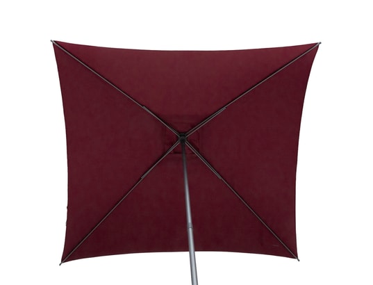 HESPERIDE - Parasol soya carré - bordeaux