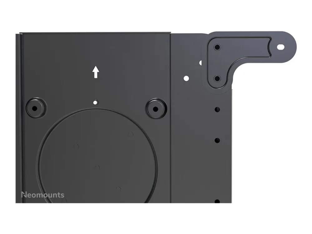 Neomounts NS-M1250 - Vogn med hjul - for LCD display - sort - skærmstørrelse: 37