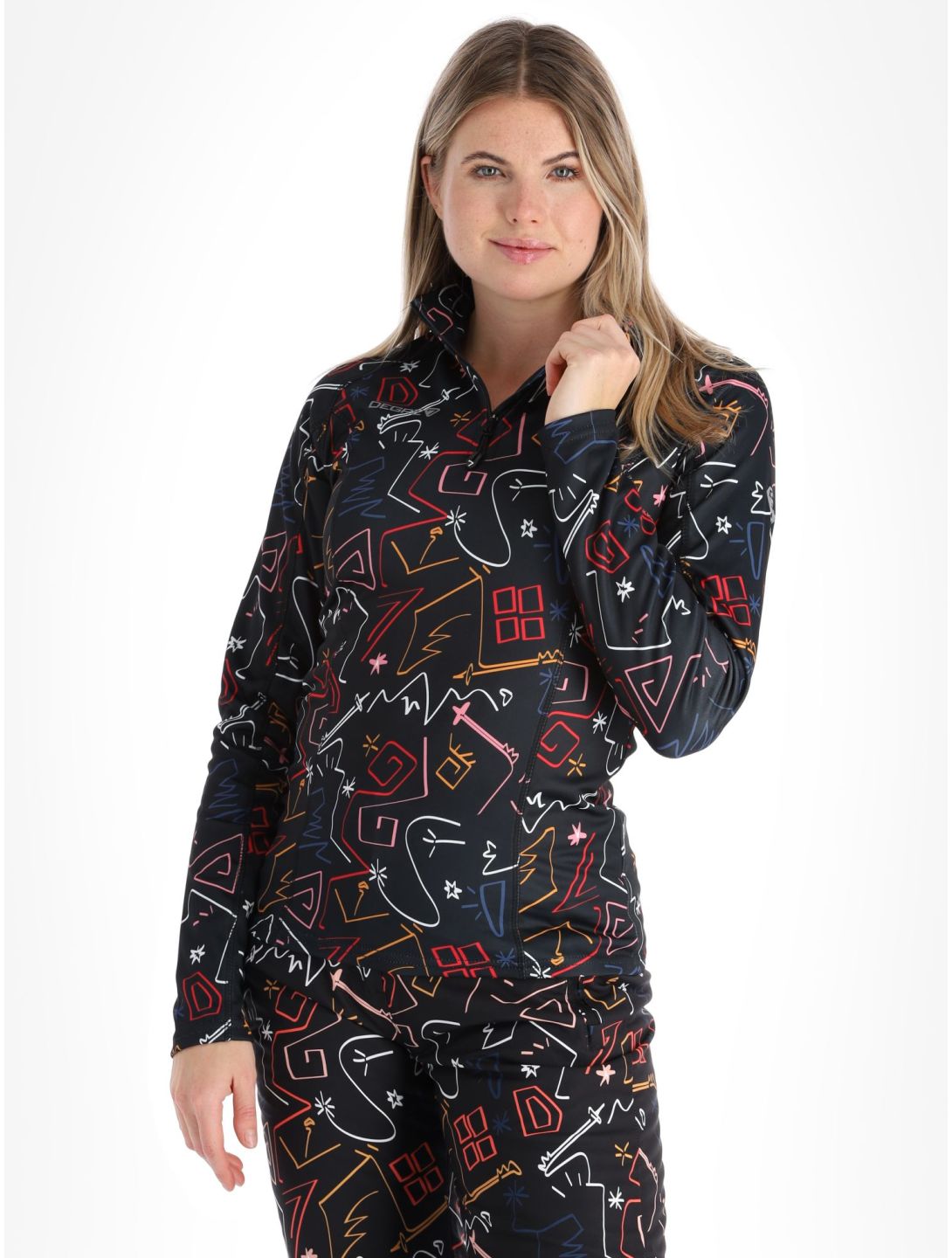 Veyrand Print skipully dames