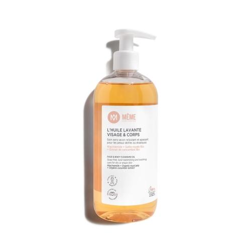 L'huile lavante visage et corps 500ml