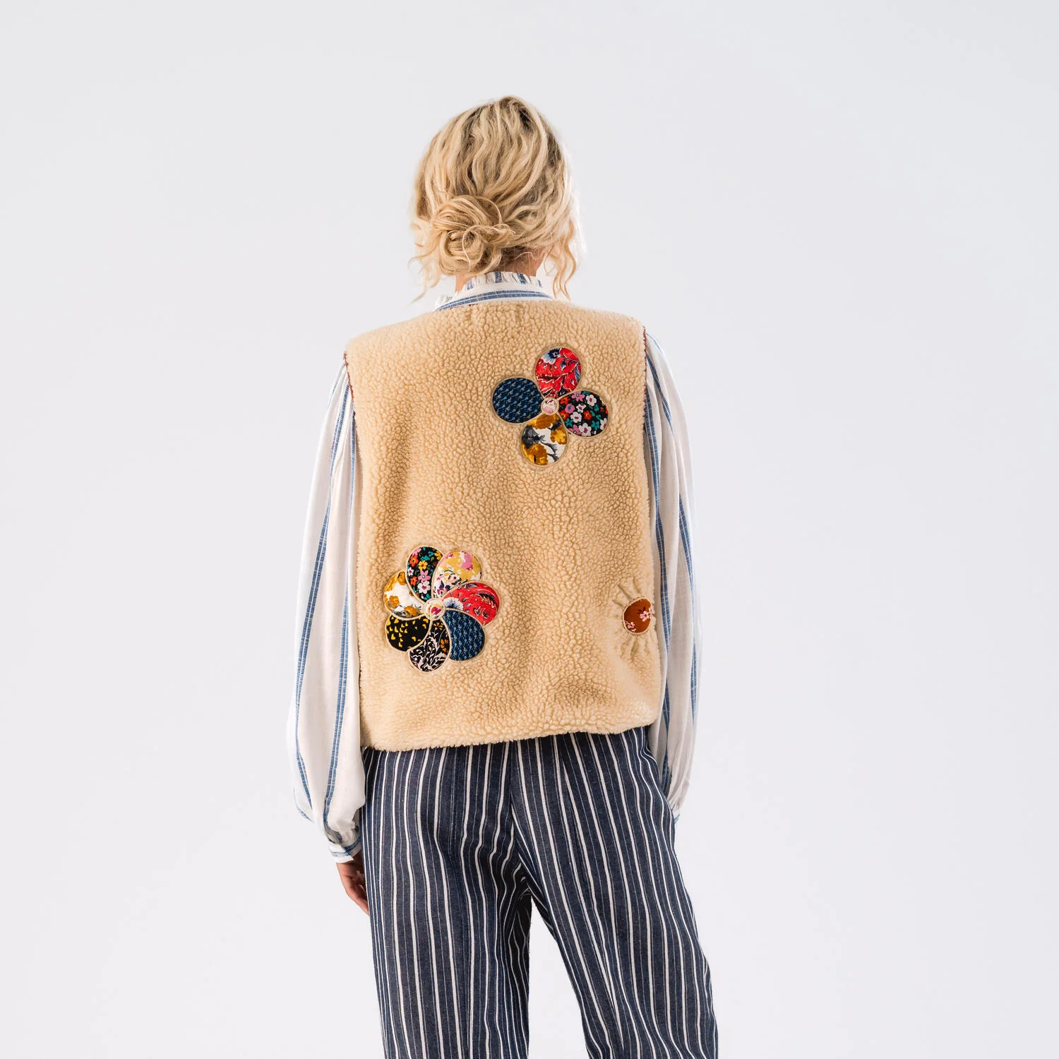 Lollys Laundry  Hugo Teddy vest - Acsid Print