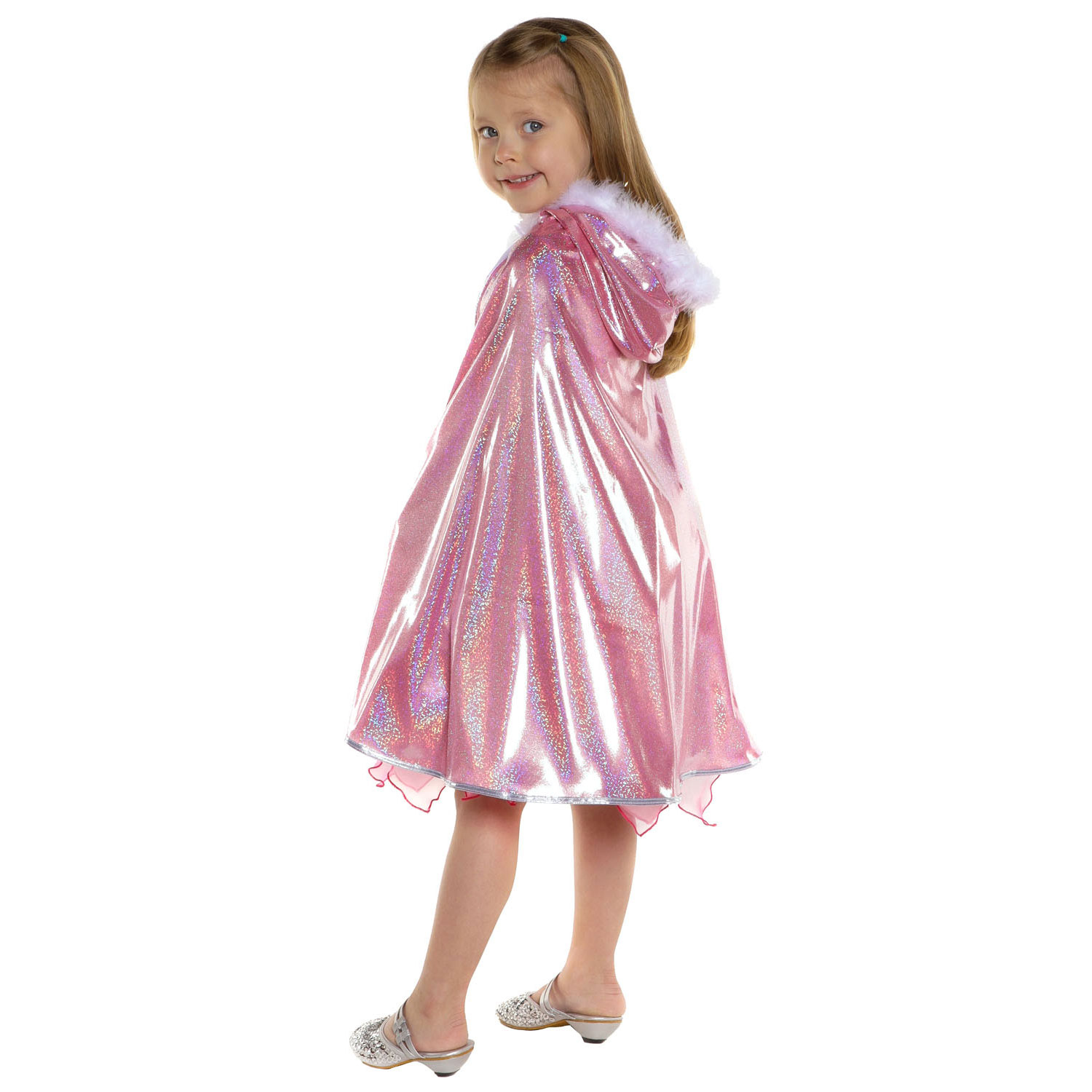 Cape Prinses Roze Glitter, 4-6 jaar