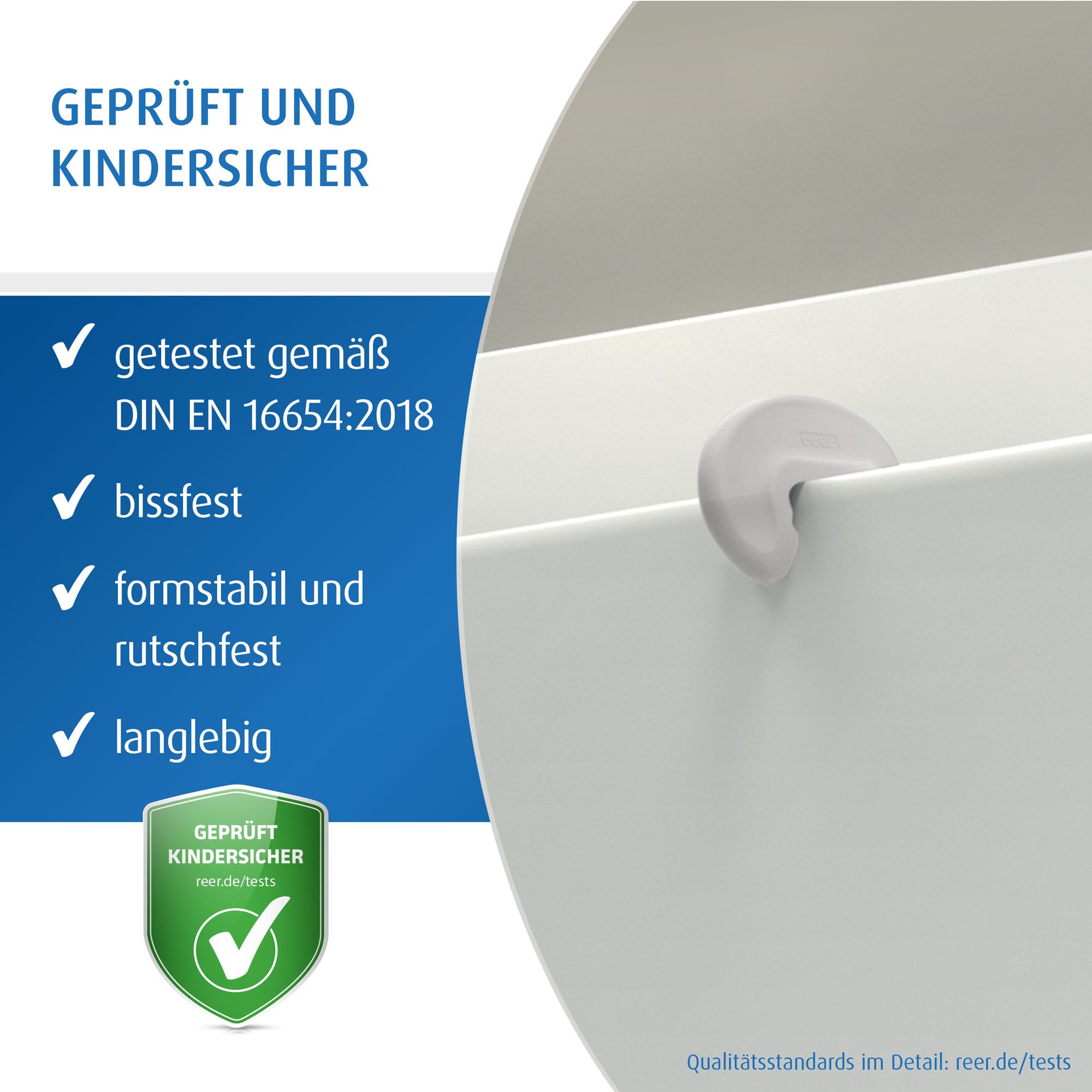 reer Türstopper und Fingerklemmschutz
