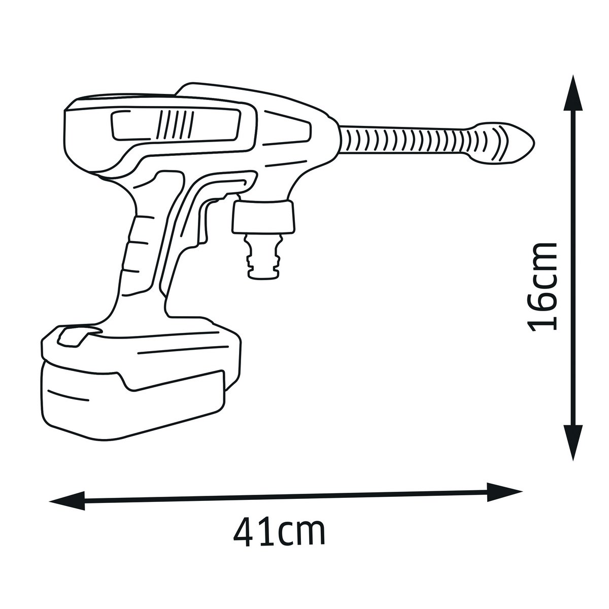 Karcher pistolet de nettoyage KHB6