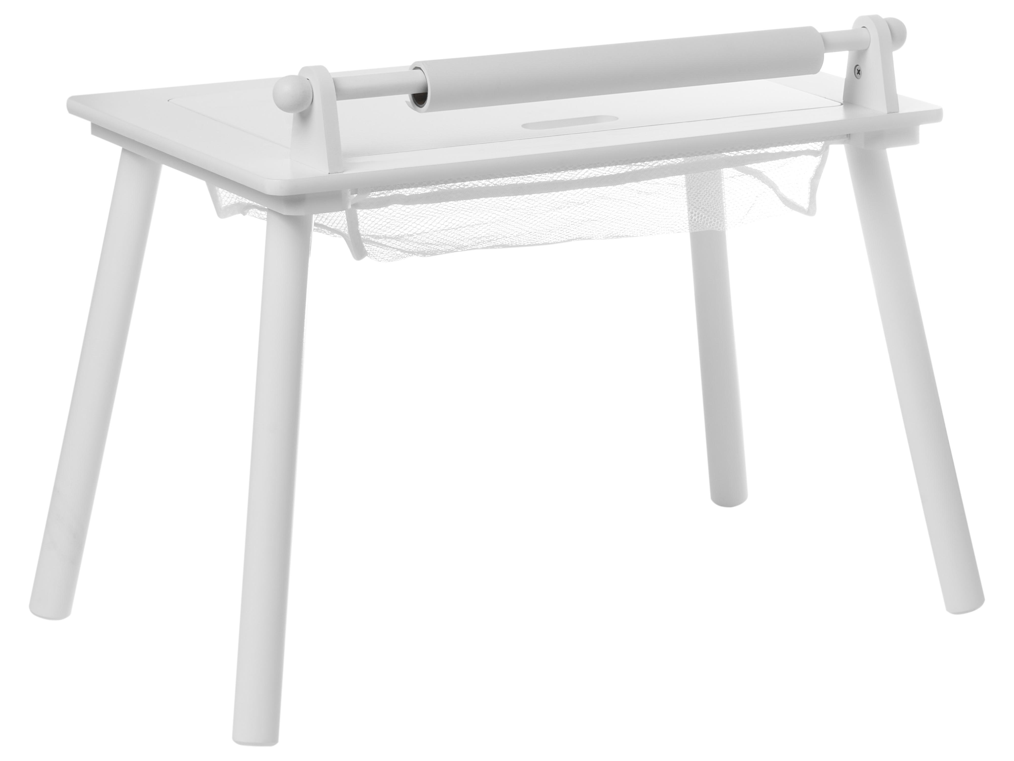 Kindertafel en stoel set MOONTA Wit