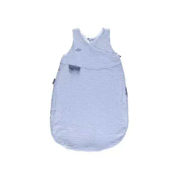 Manta leve para recém-nascido Candide Douillette, 72 cm, azul
