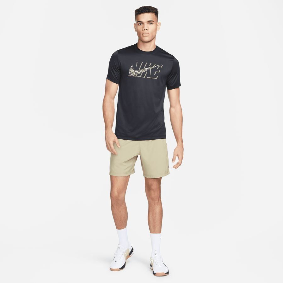 Nike T-shirt d'Entraînement Dri-FIT Fitness - Noir