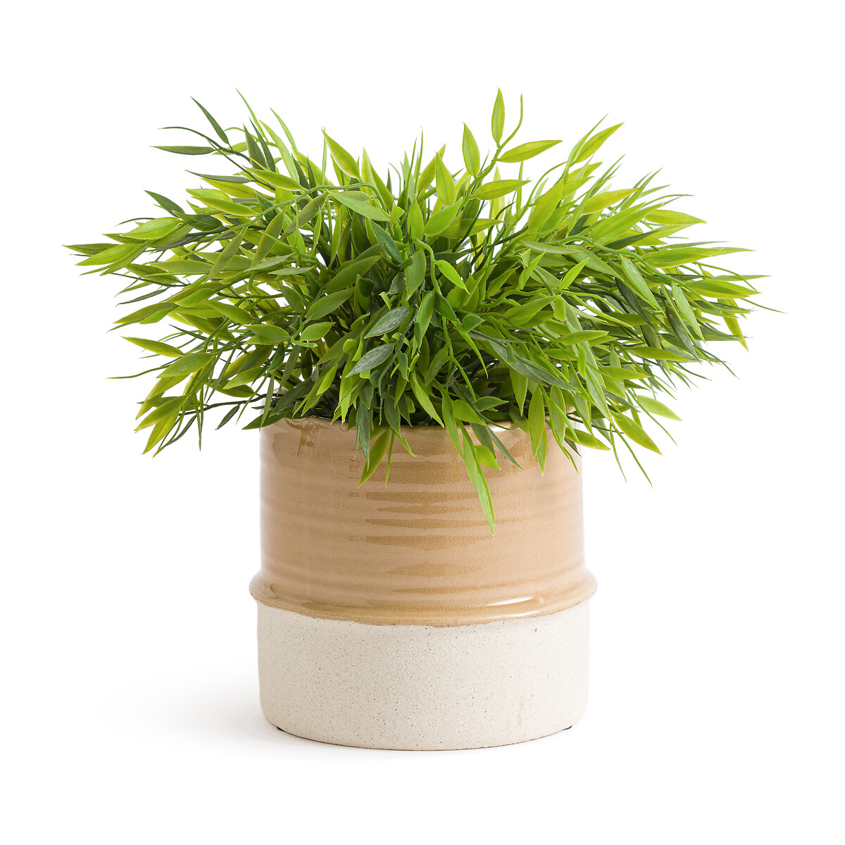 LA REDOUTE INTERIEURS<br>Vaso de cerâmica esmaltada Ø15 cm, Malino