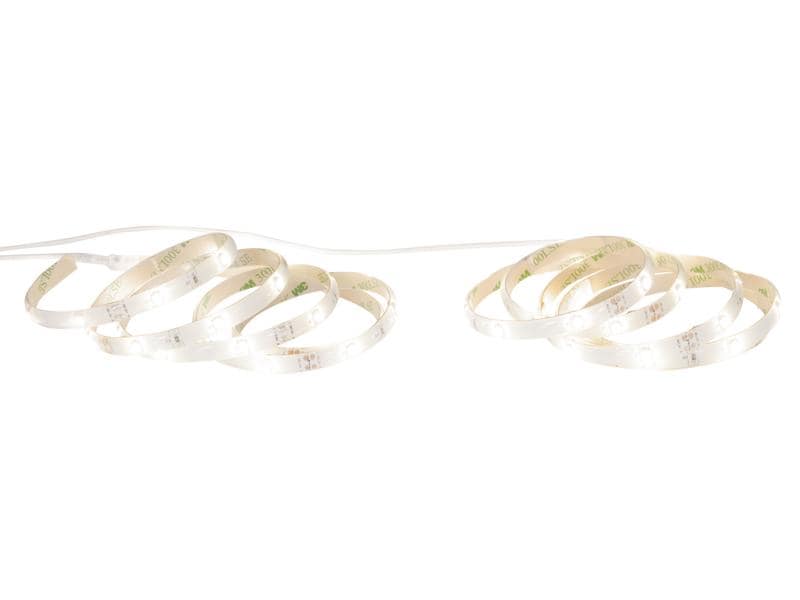 Näve LED-Stripe 2x 1.2 m 3000 K, Set Bettlicht mit Bewegungssensor