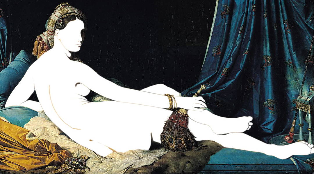 Ingres's La Grande Odalisque by Gazi Sansoy - Limited Edition. Edition of: 150. Signed.