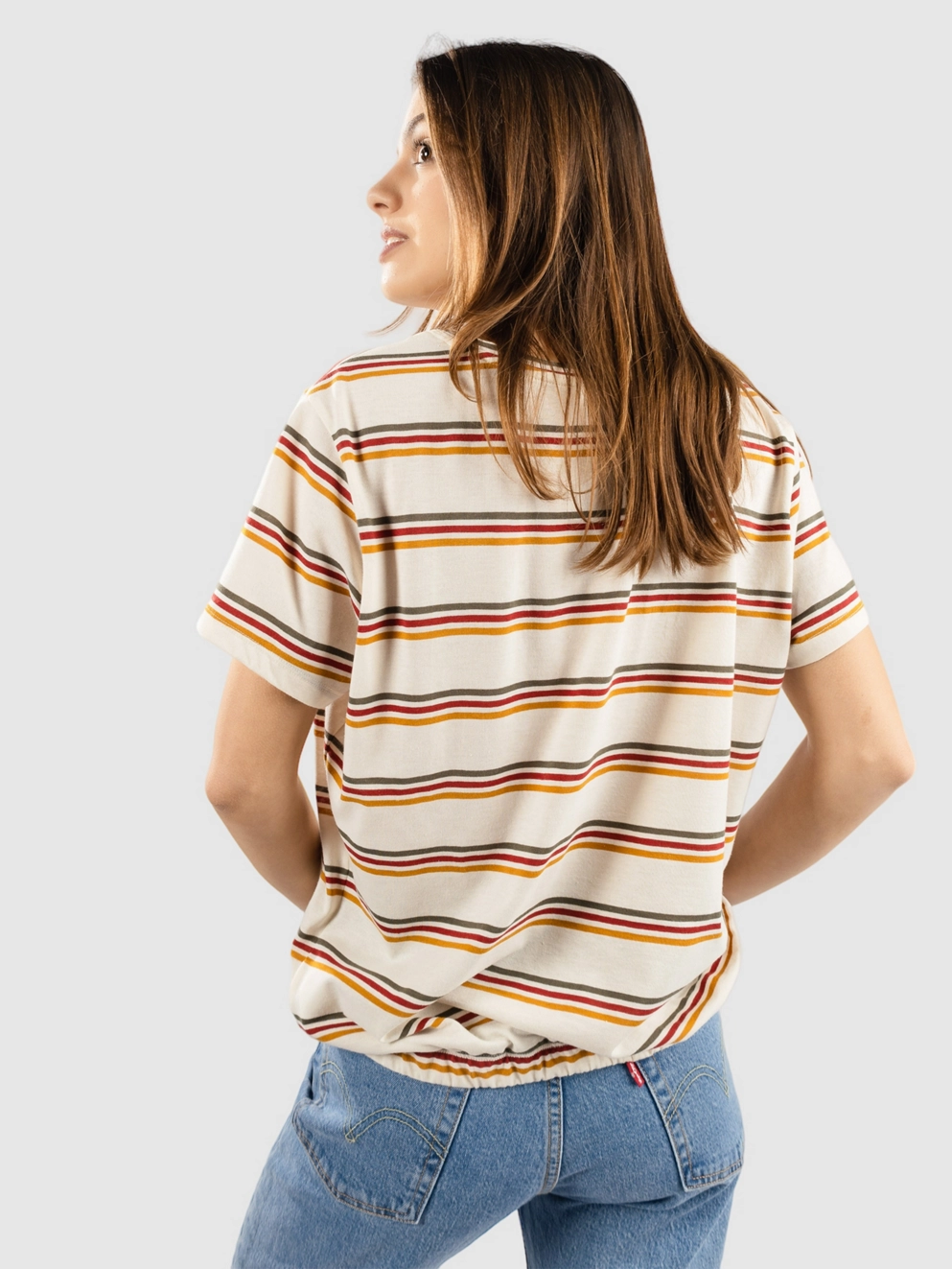 Kazane Indra T-Shirt whtasp/retro stripes