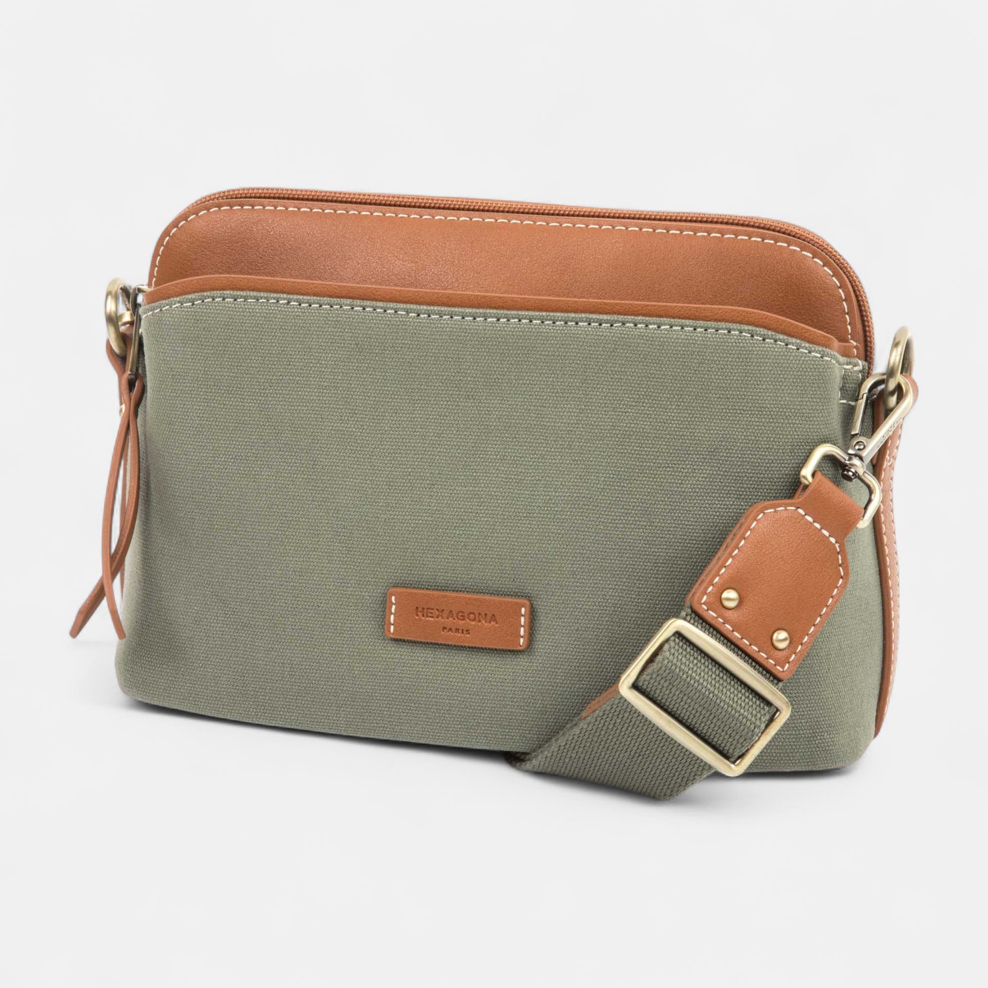 Sac bandoulière kaki