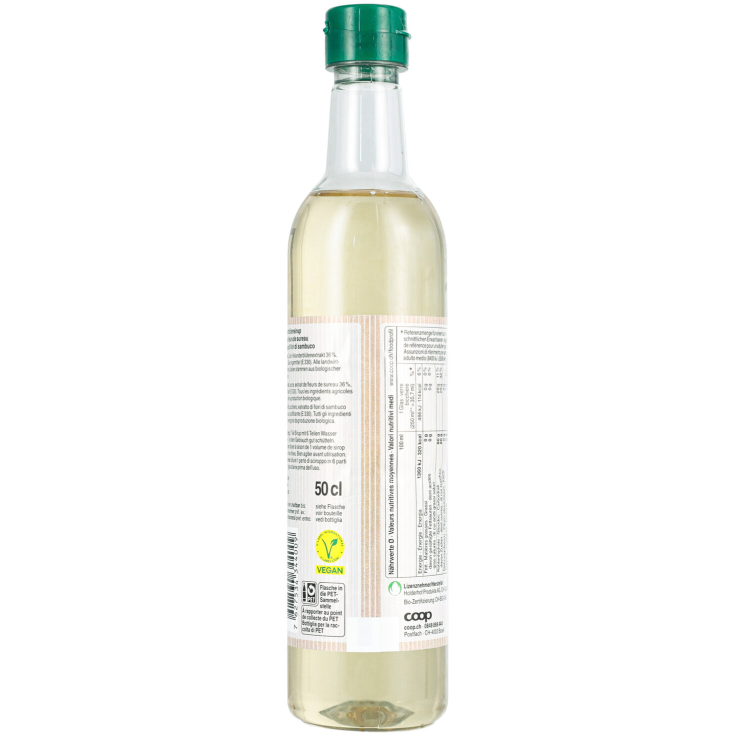 Naturaplan Bio Holunderblüten-Sirup -50cl