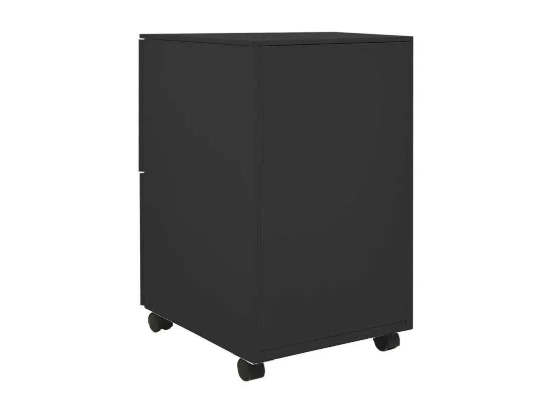 Classeur mobile Anthracite 39x45x67 cm Acier