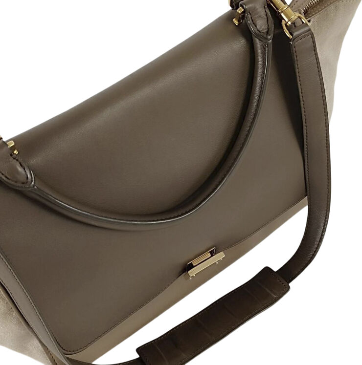 Celine Vintage Céline Trapèze Beige