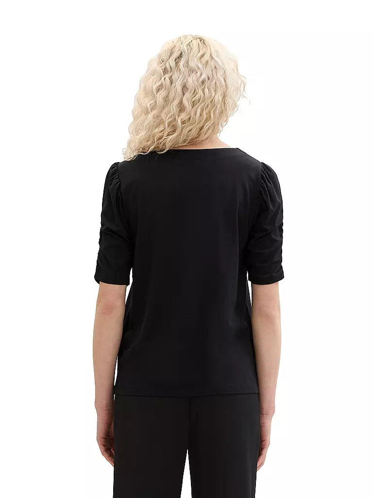 TOM TAILOR T-Shirt  schwarz