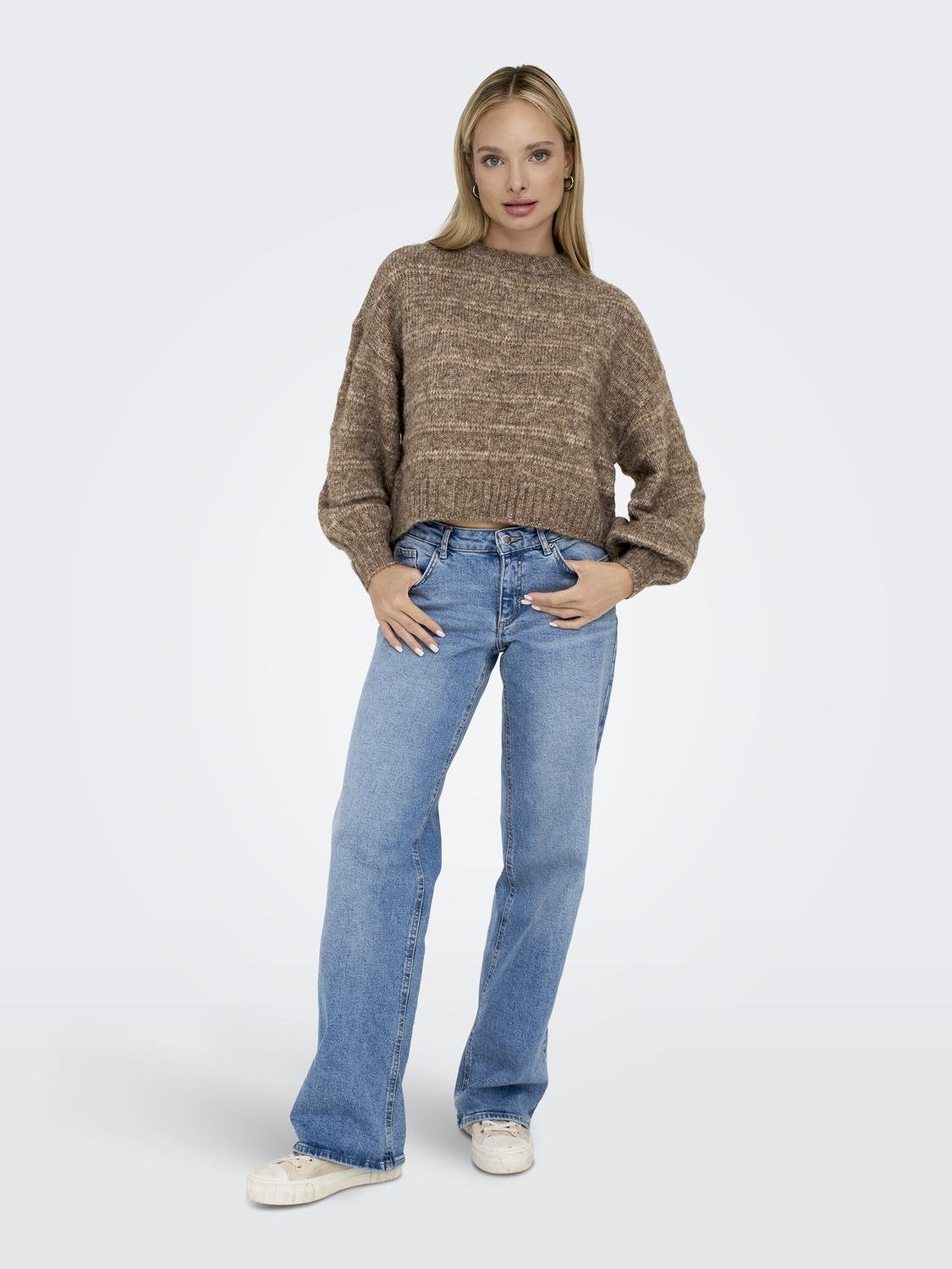 ONLCELINA Strickpullover Toasted Coconut