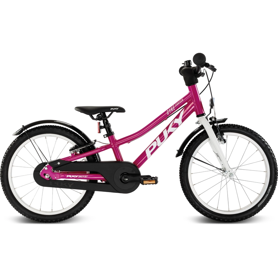 PUKY® Kinderfahrrad CYKE 18 Freilauf, berrywhite