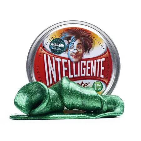 Trendbuzz Intelligente Knete Edelsteine Smaragd, 80g