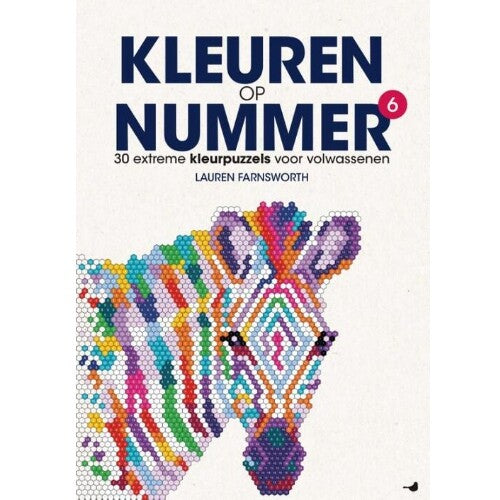 Uitgeverij bbnc kleurboek kleuren op nummer deel 6