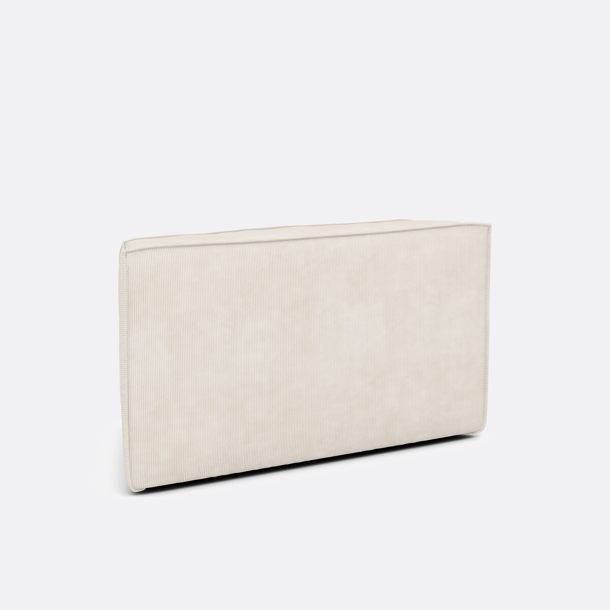 LA REDOUTE INTERIEURS<br>Canto modular aberto, veludo cotelê Seven