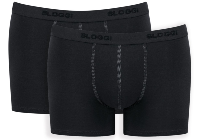 Sloggi Men 24/7 Short 2 Pack Zwart 4 1 stuk