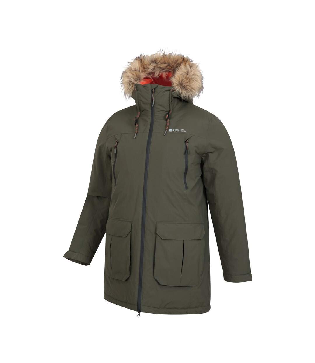 Mountain Warehouse - Veste imperméable TRAVERSE - Homme (Vert kaki) - UTMW2002