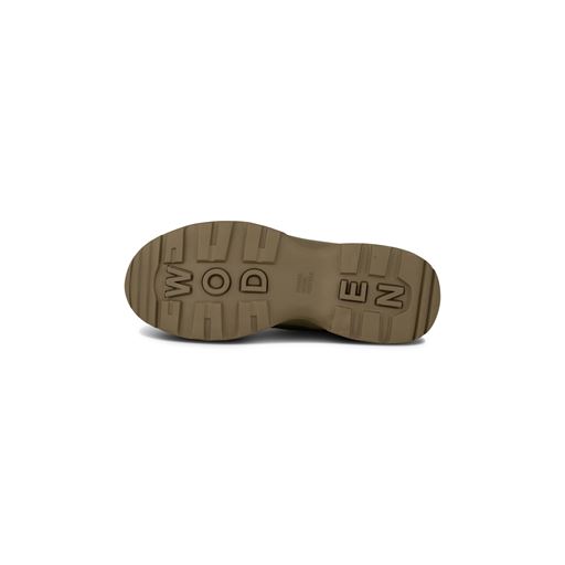 Woden Siri Waterproof Støvle, Dark Olive/Alfalfa, 38