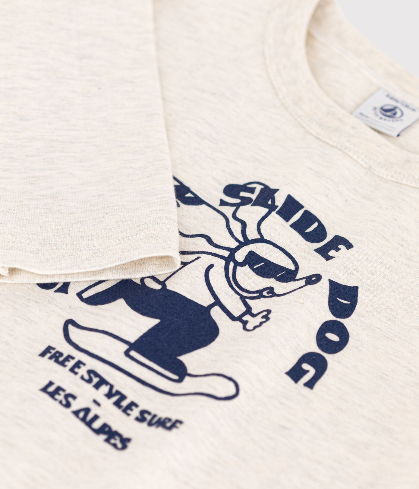Tee-shirt manches longues en coton enfant fille / garçon