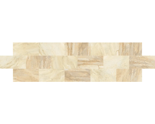 Porseleinen wand- en vloertegel Granada Beige 30,5 x 60,5 cm met 16 verschillende printdesigns
