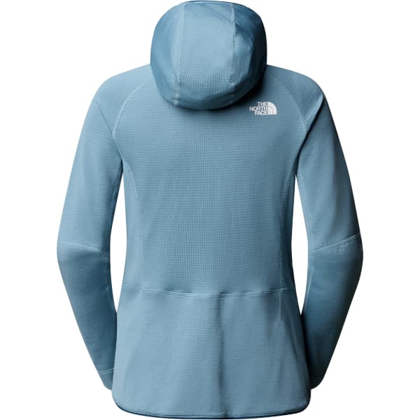 Veste polaire randonnée THE NORTH FACE W BOLT POLARTEC HOODIE ALGAE BLUE/MIDNIGHT PETROL