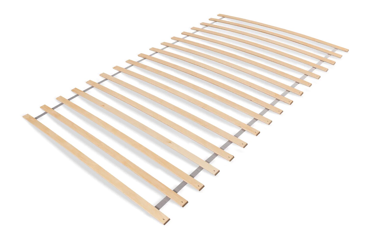 TiCAA Lattenrost Rollrost mit Federleisten Birke 100 x 200 cm
