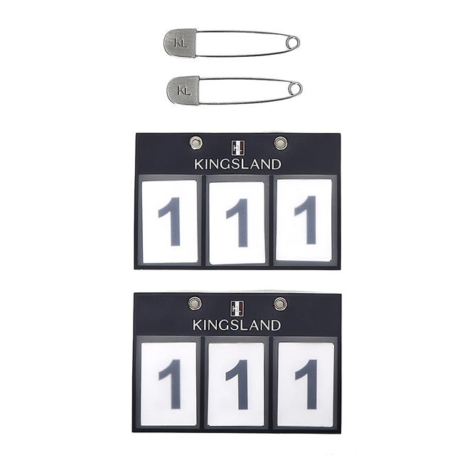 Startnummers Kingsland 2-Pack Donkerblauw