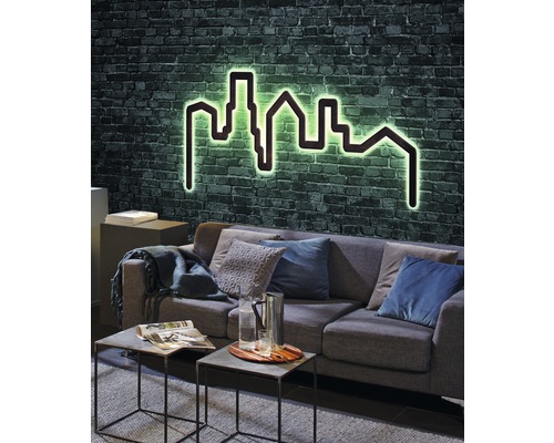 FlexLED 3D RGB Kant-en-klare LED-strip basisset, dimbaar in stappen, 3 m, 12V, DIY verlichte letters