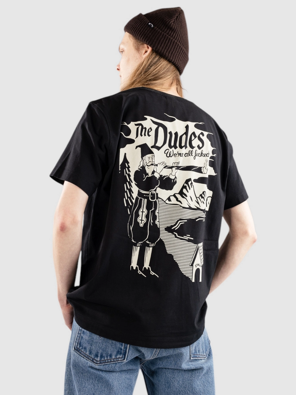 The Dudes All Fucked T-Shirt black