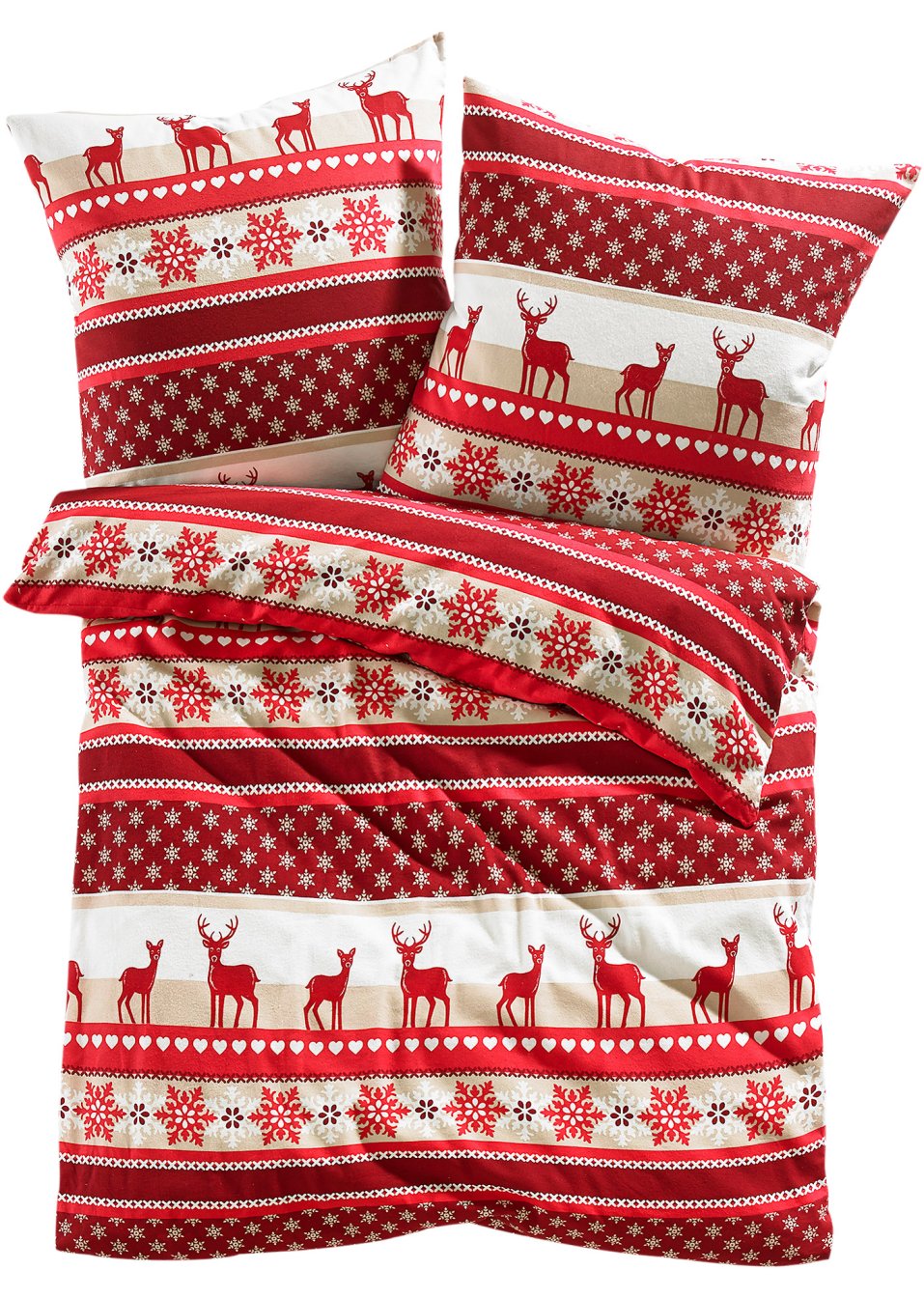 Parure de lit motif hivernal