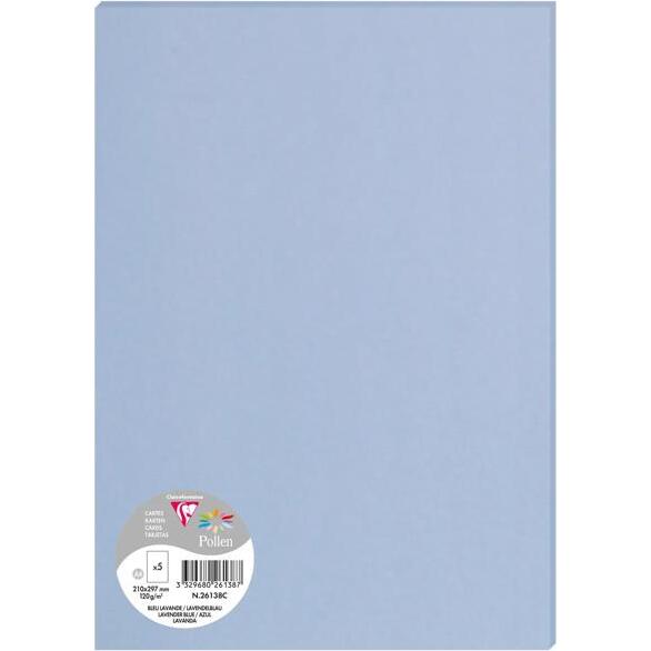 Feuille Pollen 210 x 297 mm 120 g/m2 - Paquet de 5