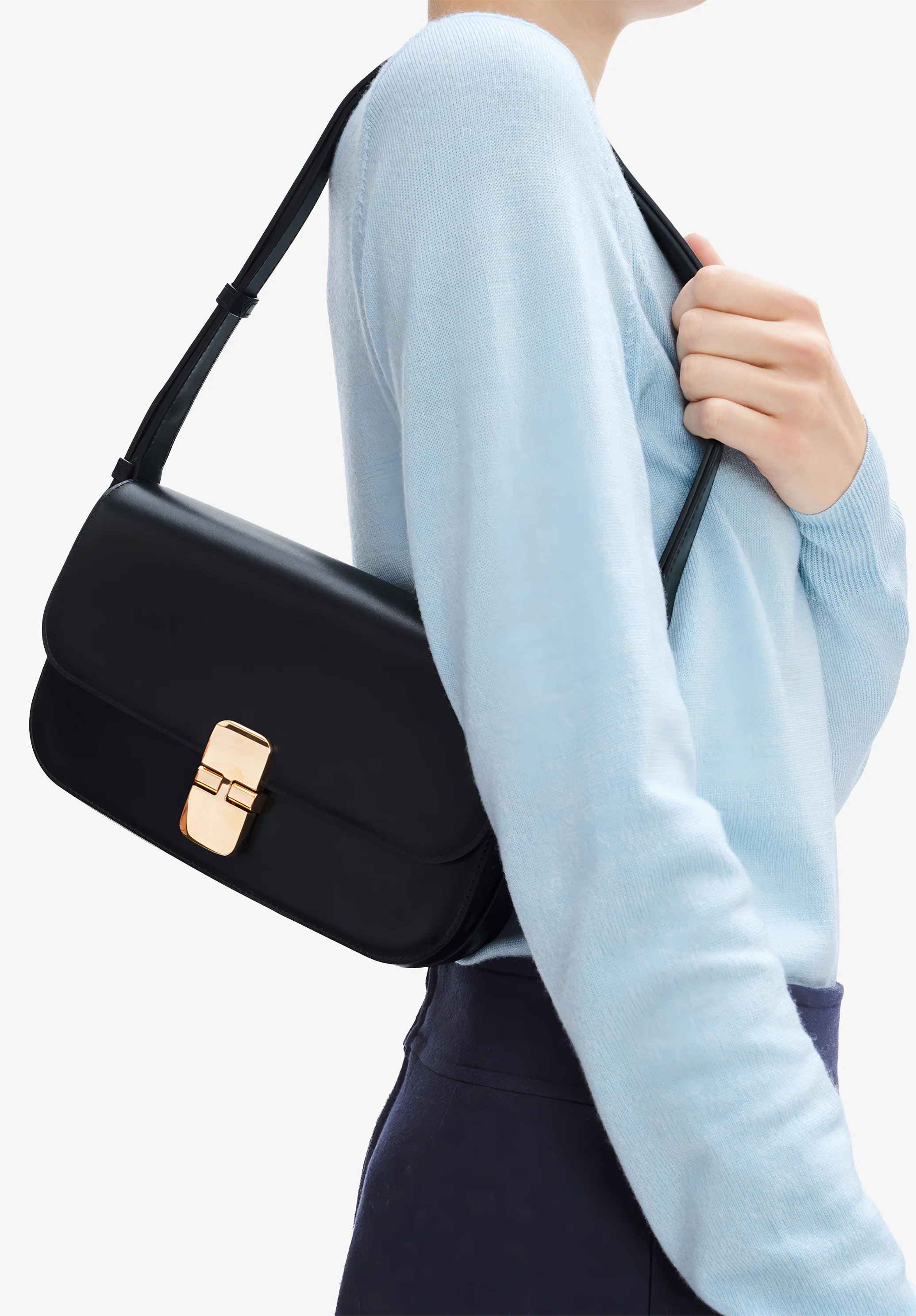 Sac Grace Porté Épaule - Noir