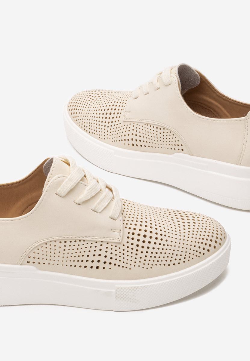 Chaussures casual femme beige Desiree
