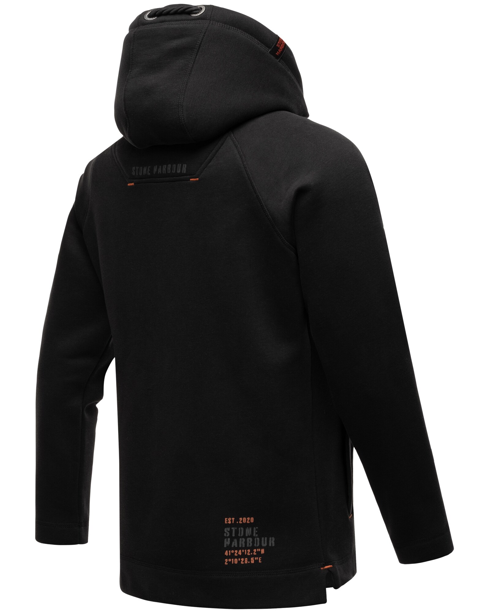 STONE HARBOUR Herren Hoodie Sportlicher Kapuzenpullover mit großen Kordeln Caspian Sailor